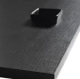 Garderoba Diamond czarny / dąb evoke detal