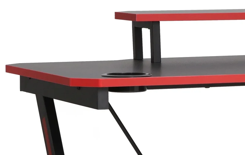 Biurko gamingowe B-202 czarny