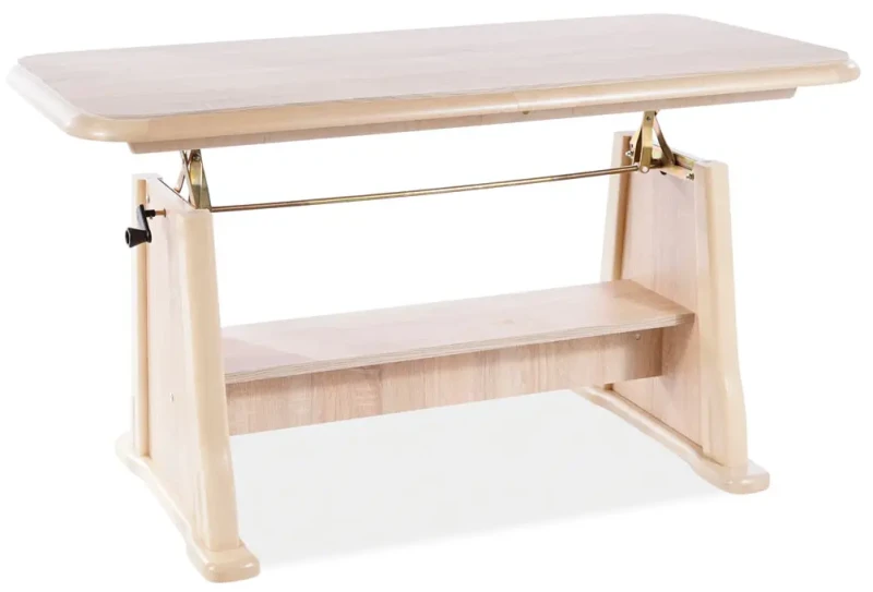 Ławostół rozkładany Beata 130-170 cm dąb sonoma