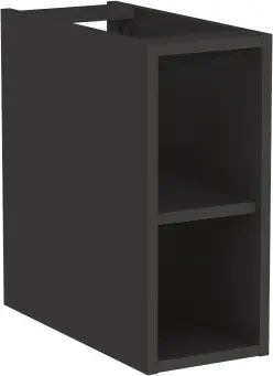 Regał łazienkowy dolny Santa Fe Black