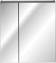 Szafka łazienkowa z lustrem 60 cm Santa Fe Black