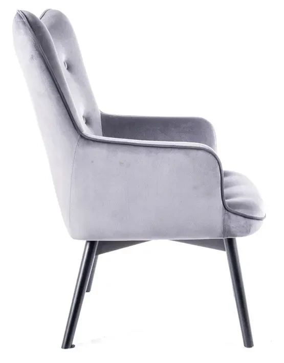 Fotel tapicerowany Carmen Velvet