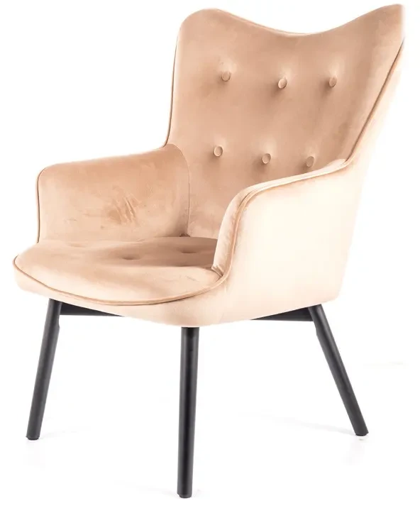 Fotel tapicerowany Carmen Velvet