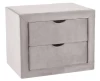 Szafka nocna ET-002 Velvet jasny szary Bluvel 03