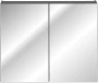 Szafka łazienkowa z lustrem 80 cm Santa Fe Black