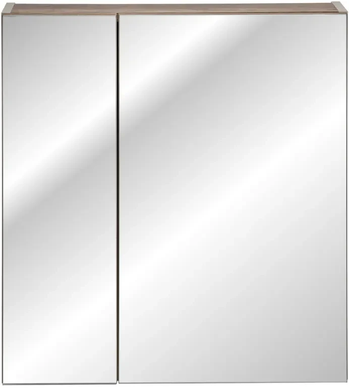 Szafka łazienkowa z lustrem 60 cm Santa Fe Taupe