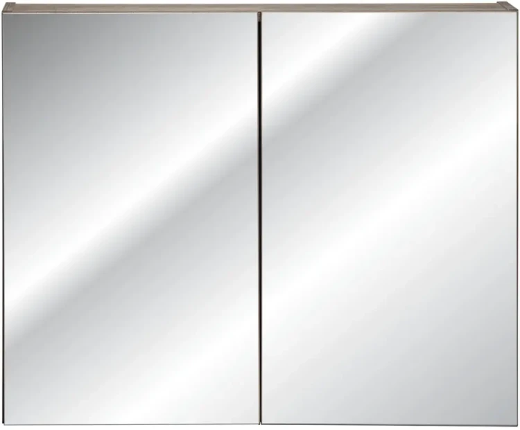 Szafka łazienkowa z lustrem 80 cm Santa Fe Oak