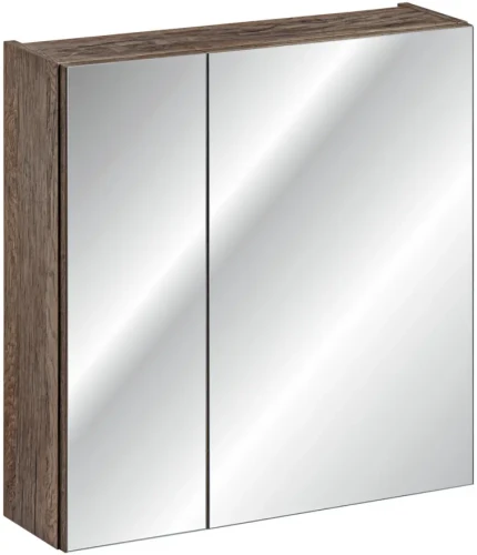 Szafka łazienkowa z lustrem 60 cm Santa Fe Oak
