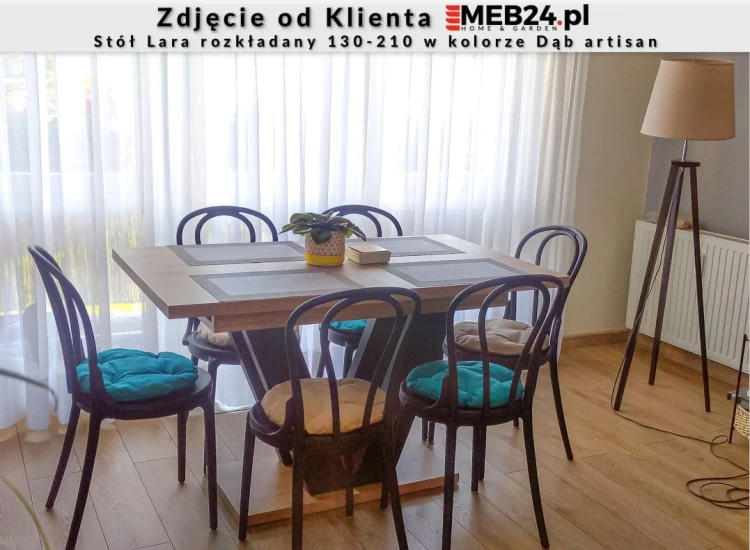 Stół Lara rozkładany 130-210 - zdjęcie od klienta