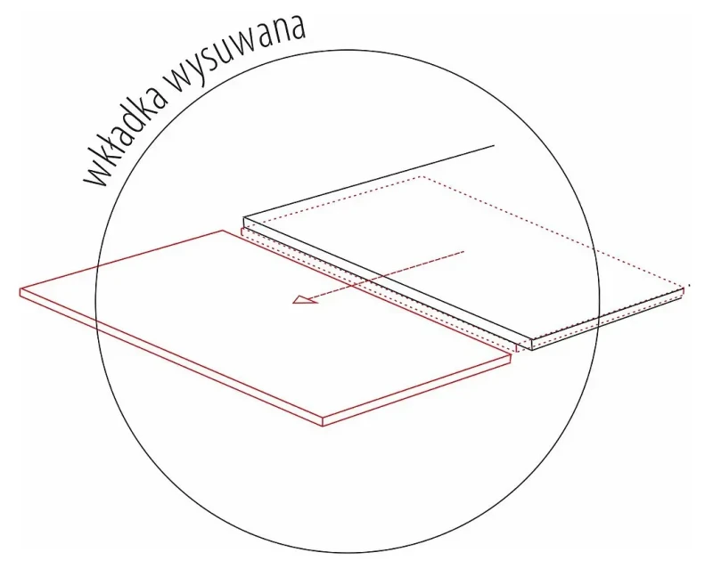 Stół rozkładany Columbus Ceramic 160-240 cm brąz efekt drewna/czarny