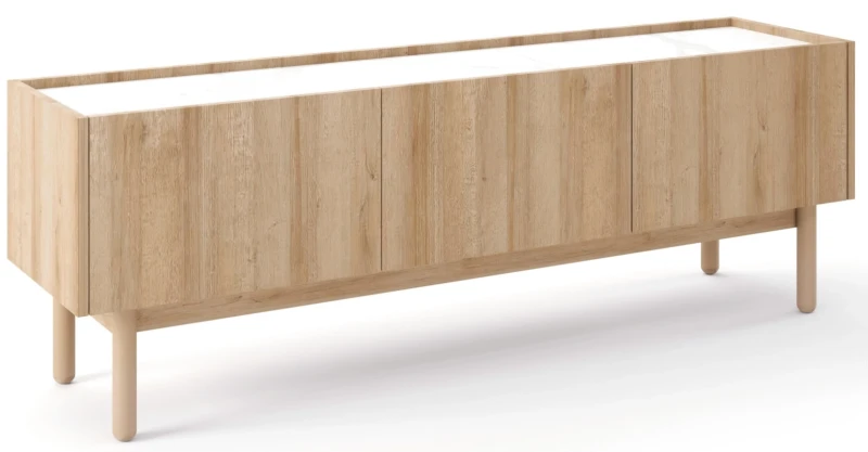 Szafka RTV Boho dąb riviera