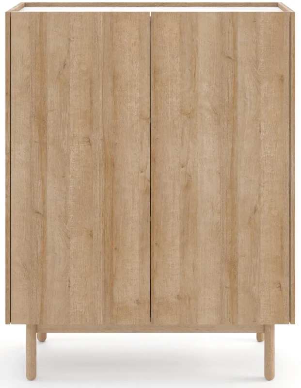 Komoda wysoka Boho dąb riviera