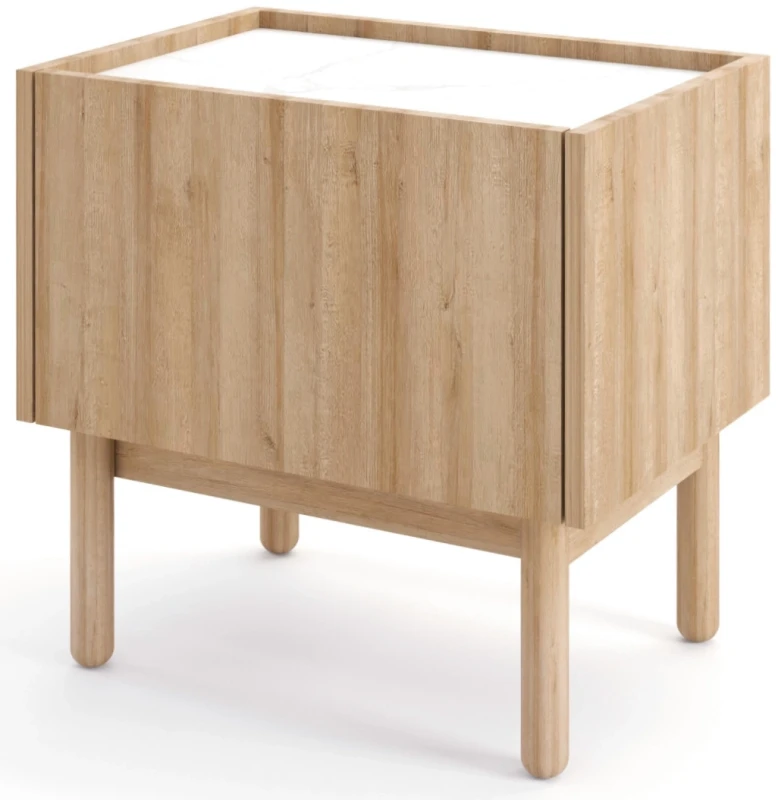 Szafka nocna Boho dąb riviera