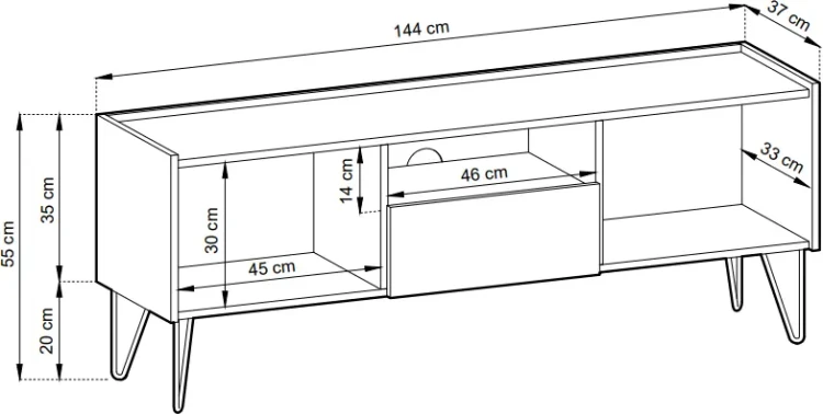 Szafka RTV Harmony