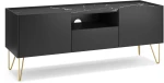 Szafka RTV Harmony czarny grafit / marmur