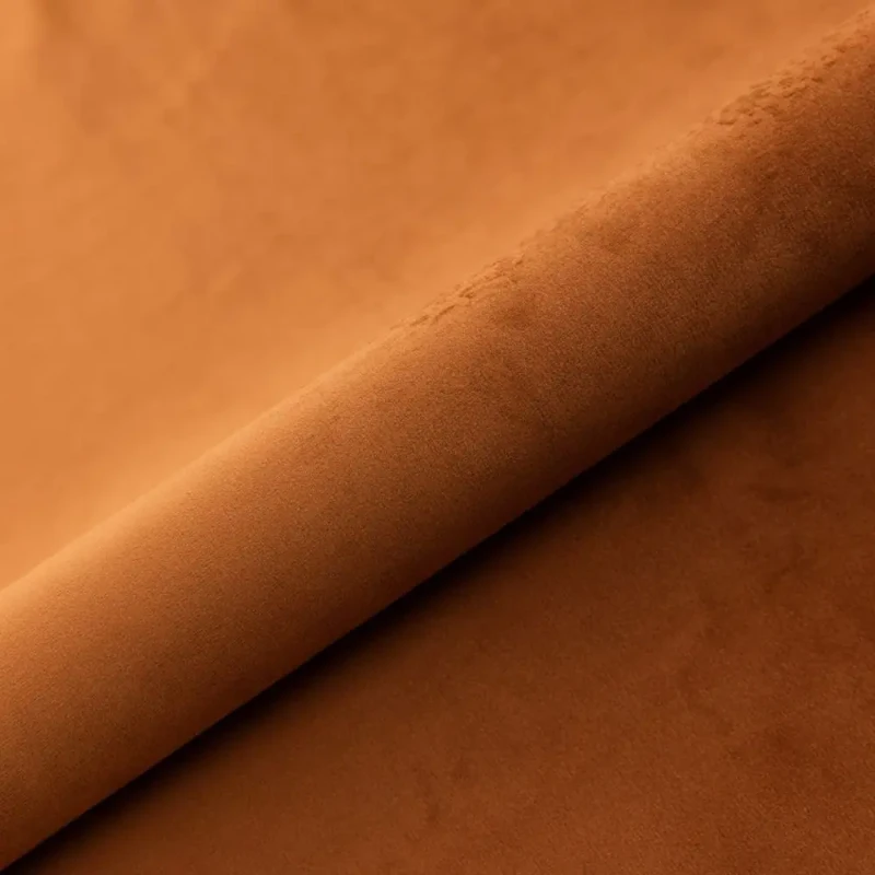 Fotel tapicerowany Karo 1 Velvet buk - cynamon Bluvel 4215