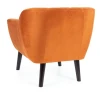 Fotel tapicerowany Karo 1 Velvet wenge