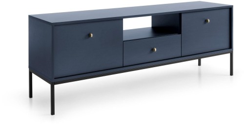 Szafka RTV Mono 154cm granat