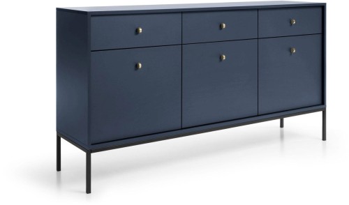 Komoda Mono granatowa szeroka