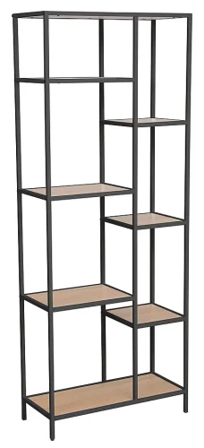 Regał Costa A dąb/czarny