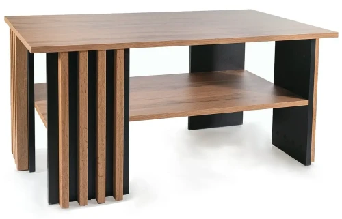Ława Evita 100x60 cm dąb artisan/czarny