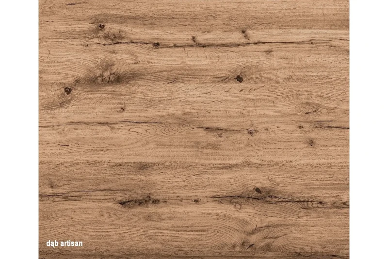 Ława Evita 100x60 cm dąb artisan/czarny