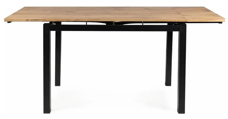 Stół rozkładany GD017 110-170 cm dąb artisan/czarny mat