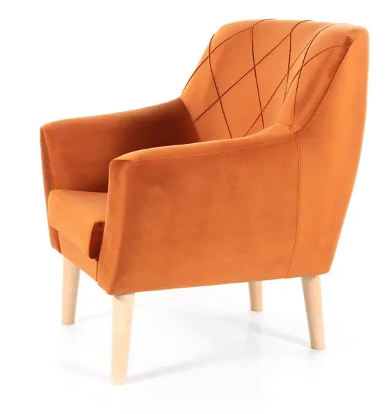 Fotel tapicerowany Kier 1 Velvet