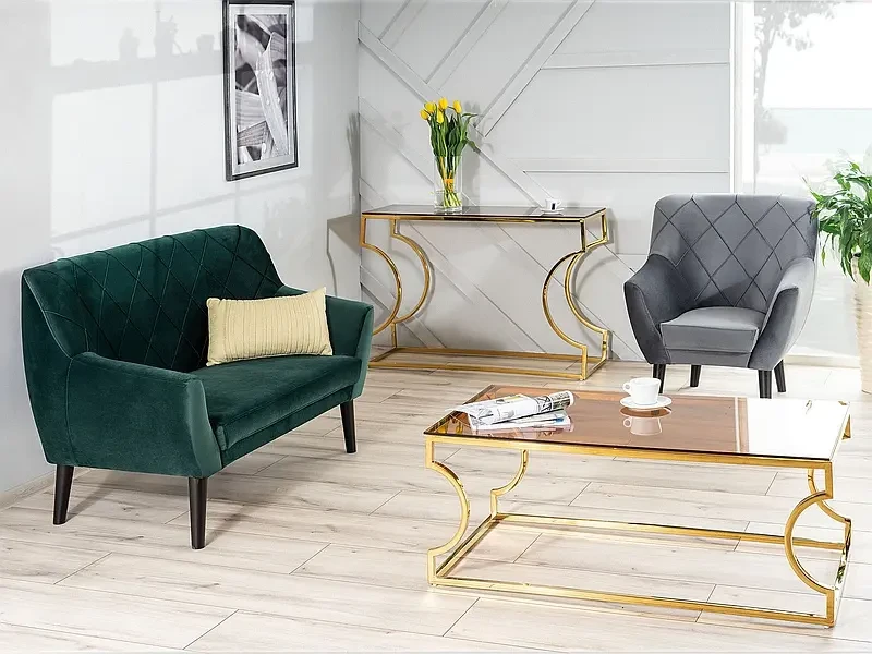 Fotel tapicerowany Kier 1 Velvet