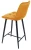 Półhoker tapicerowany Chic H-2 Velvet Bluvel 68 curry