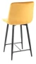 Półhoker tapicerowany Chic H-2 Velvet Bluvel 68 curry