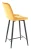 Półhoker tapicerowany Chic H-2 Velvet Bluvel 68 curry