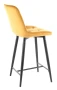 Półhoker tapicerowany Chic H-2 Velvet Bluvel 68 curry