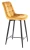 Półhoker tapicerowany Chic H-2 Velvet Bluvel 68 curry