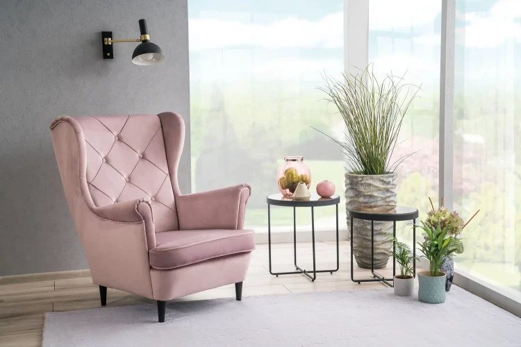 Fotel tapicerowany Lady Velvet