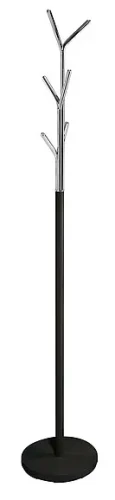 Wieszak stojący Leta czarny/chrom