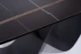 Stół rozkładany Infinity Ceramic 160-240 cm czarny azario black/czarny mat