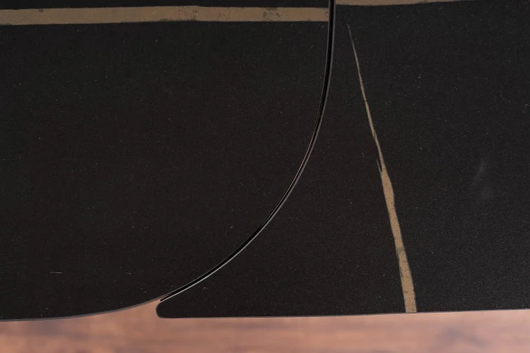 Stół rozkładany Infinity Ceramic 160-240 cm czarny azario black/czarny mat