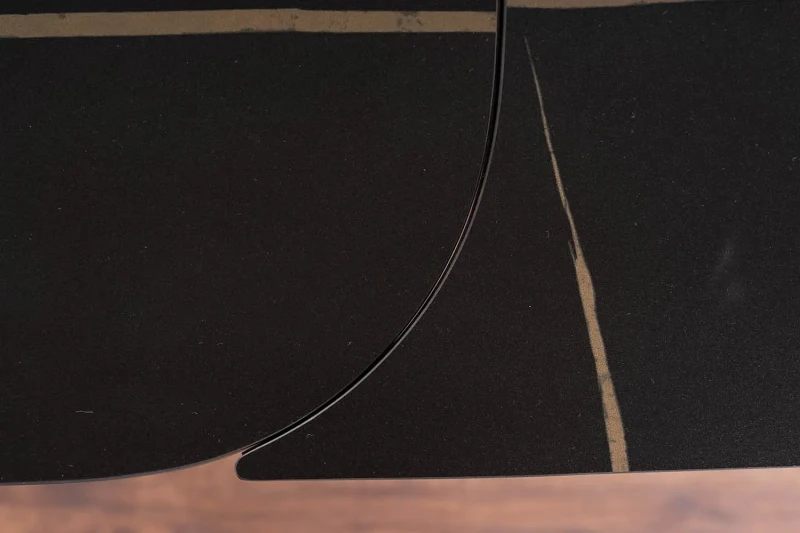 Stół rozkładany Infinity Ceramic 160-240 cm czarny azario black/czarny mat