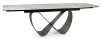 Stół rozkładany Infinity Ceramic 160-240 cm biały amber bianco/brązowy