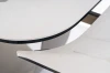 Stół rozkładany Infinity Ceramic 160-240 cm biały amber bianco/brązowy