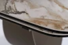 Stół rozkładany Infinity Ceramic 160-240 cm biały amber bianco/brązowy