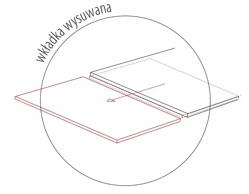 Stół rozkładany Infinity Ceramic 160-240 cm