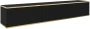 Szafka RTV Oro 175 cm lamele czarny