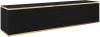 Szafka RTV Oro 135 cm lamele czarny