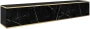 Szafka RTV Oro 175 cm marmur Royal Black