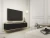 Szafka RTV Oro 135 cm czarny wisząca