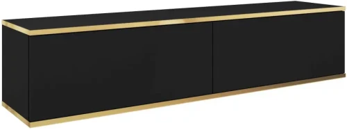 Szafka RTV Oro 135 cm czarny