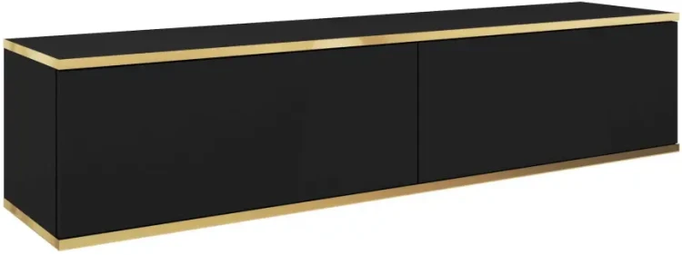 Szafka RTV Oro 135 cm czarny