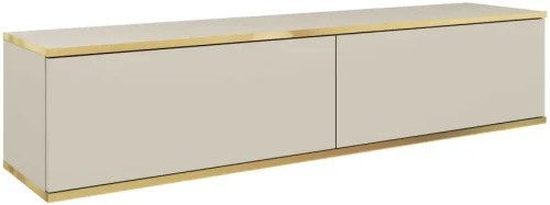 Szafka RTV Oro 135 cm beż piaskowy